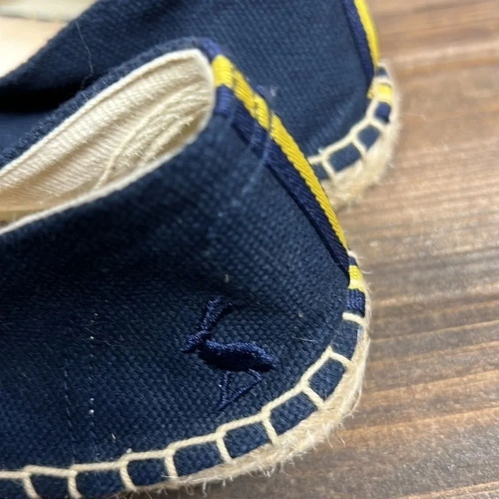 Joules Shelbury Bee Embroidered Espadrilles‎ Women's Size 9